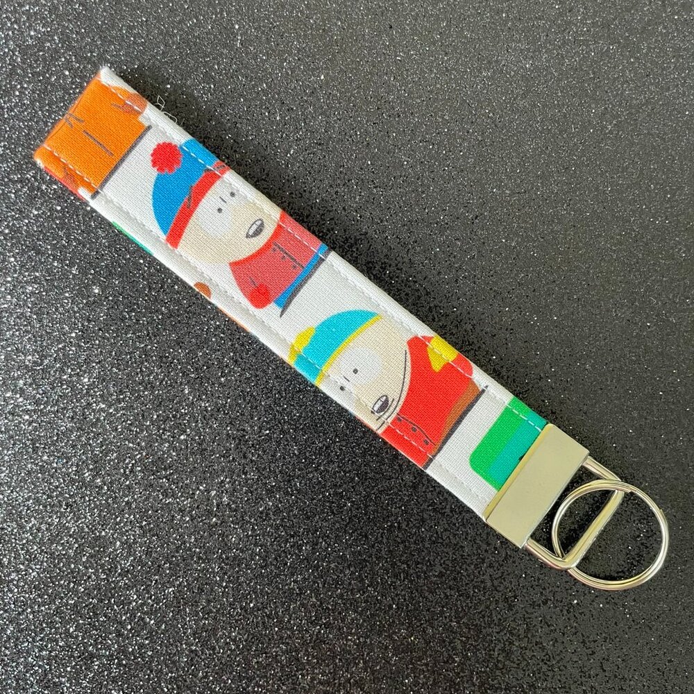 NWOT South Park Fabric Key Chain/Key Fob